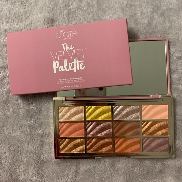 New! Ciate London Velvet Palette - Warm Toned Vegan Eyeshadow Palette - Picture 2 of 5